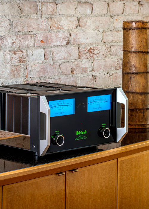 A McIntosh audio receiver.