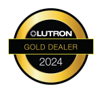 Lutron Gold Dealer Badge